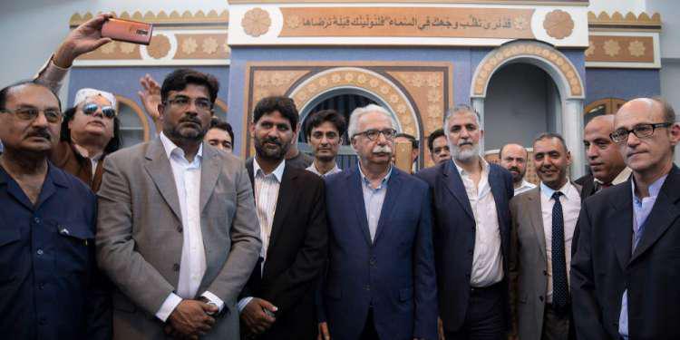 Εγκαινιάστηκε το μουσουλμανικό Τέμενος στο Βοτανικό [εικόνες]