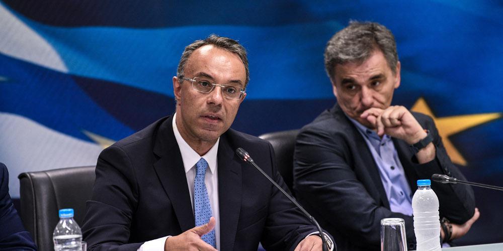 Παράδοση-παραλαβή στο ΥΠΟΙΚ: Σταϊκούρας: Επιδίωξη είναι η υψηλή και διατηρήσιμη ανάπτυξη