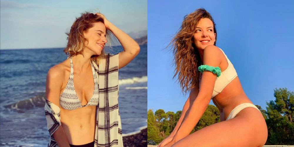 8 διάσημες Ελληνίδες που τις θαυμάσαμε με τα μαγιό τους το Σαββατοκύριακο [εικόνες]