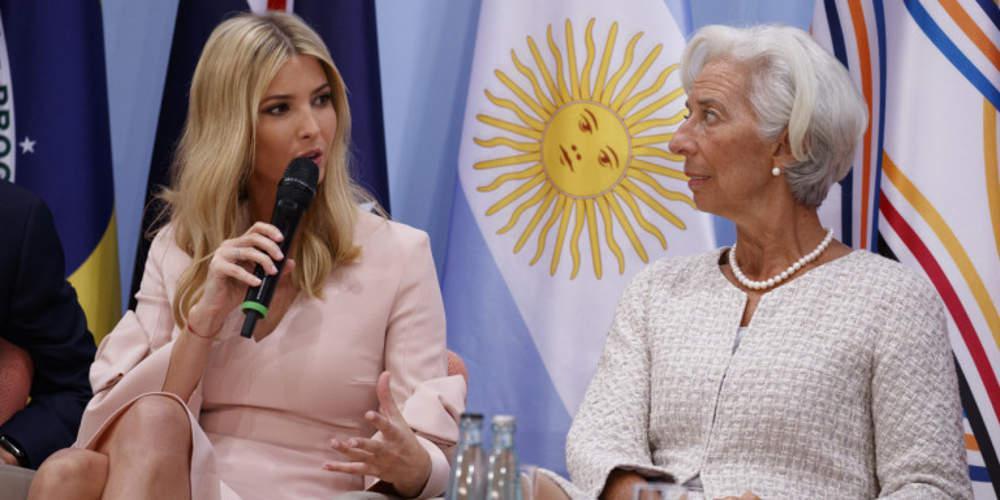 Το επικριτικό βλέμμα της Κριστίν Λαγκάρντ στην Ιβάνκα Τραμπ στη σύνοδο των G20 που «αναστάτωσε» το twitter [βίντεο]