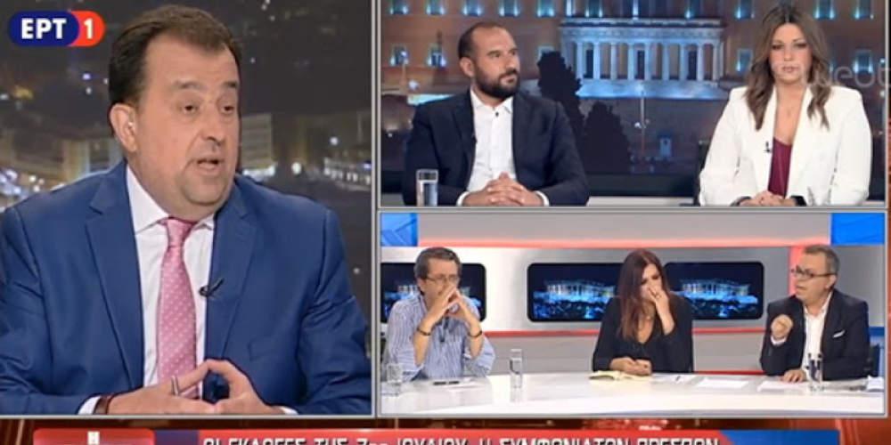 Χαμός στην ΕΡΤ: Έφυγε ο Κοττάκης από το πάνελ της εκπομπής του Κοτρώτσου