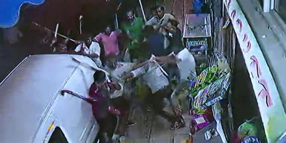 Βίντεο-σοκ: Άγρια συμπλοκή μεταξύ Πακιστανών στη Θεσσαλονίκη