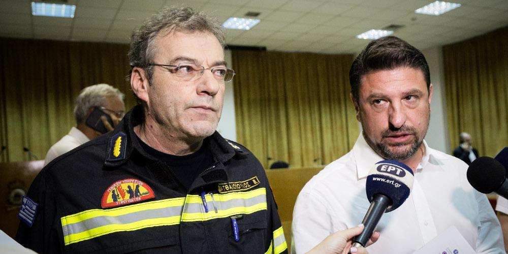 Συνάντηση της ηγεσίας του υπουργείου Παιδείας με τον Γενικό Γραμματέα Πολιτικής Προστασίας