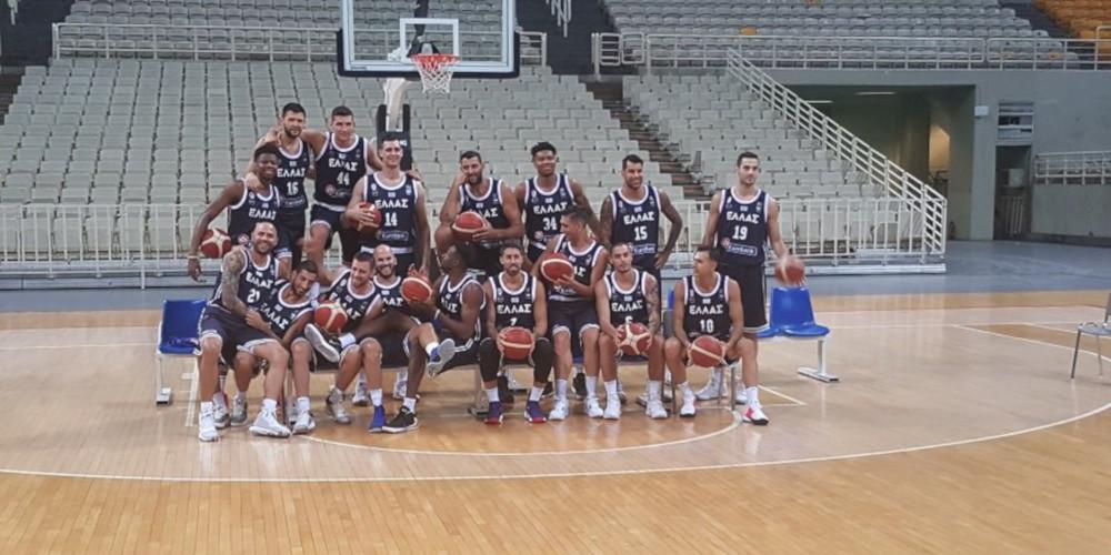 H επίσημη φωτογράφιση της Εθνικής Μπάσκετ Ανδρών [εικόνες]