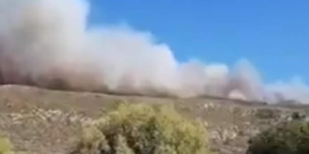 Μεγάλη πυρκαγιά σε εξέλιξη στην Ελαφόνησο