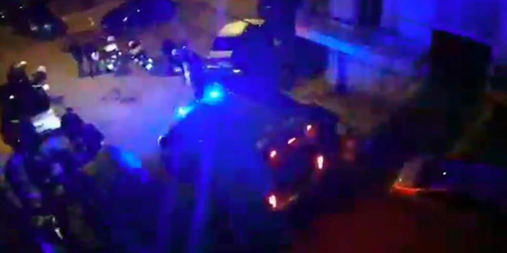 Άγρια επεισόδια με καδρόνια μεταξύ αλλοδαπών στη Θεσσαλονίκη [βίντεο]