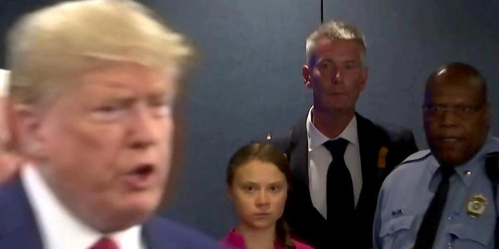 «Χαλάρωσε, Γκρέτα, χαλάρωσε»: Το ειρωνικό σχόλιο του Τραμπ για την 16χρονη ακτιβίστρια