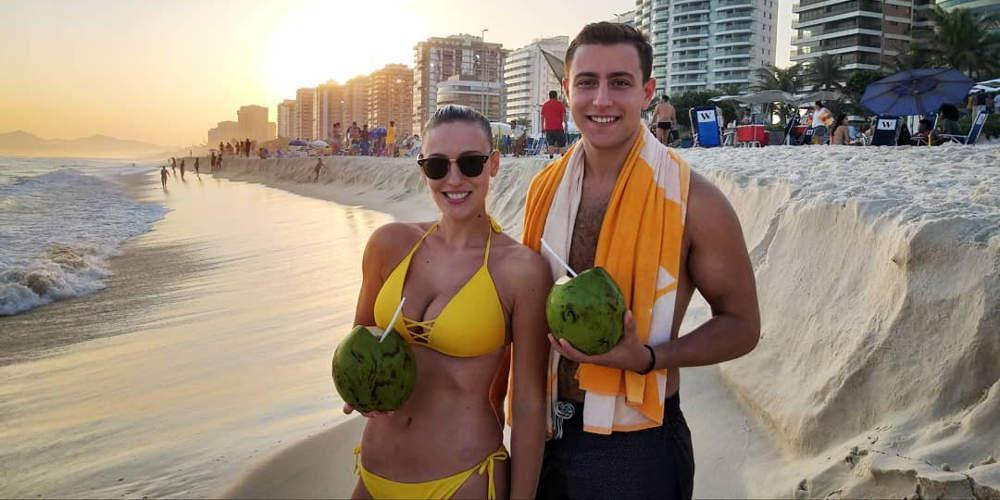 Εντυπωσιακή η Άννα Κορακάκη με το μαγιό της σε παραλία του Ρίο [εικόνα]