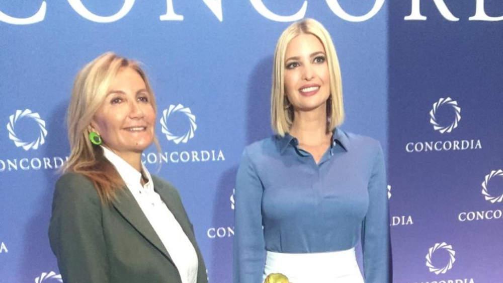Σε εκδήλωση της Ιβάνκα Τραμπ η Μαρέβα Μητσοτάκη