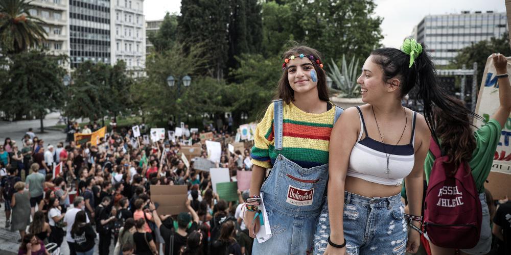 Οι μαθητές στην πρώτη γραμμή για τη σωτηρία του πλανήτη