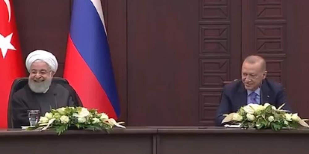 Ερντογάν και Ρουχανί ξεκαρδίζονται με το τρολάρισμα Πούτιν σε Τραμπ για τους S-400 [βίντεο]