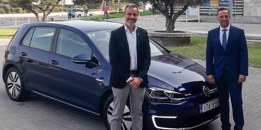 Ένα VW e-Golf παραχωρήθηκε στο νέο Δήμαρχο Θεσσαλονίκης