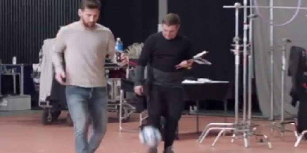 Νέο challenge: Ο Μέσι σουτάρει καπάκι στον καφέ ανυποψίαστου υπαλλήλου [βίντεο]