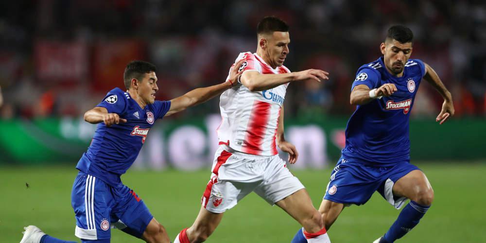 Champions League: «Έβγαλε τα μάτια» του ο Ολυμπιακός – Ήττα με 3-1 από τον Ερυθρό Αστέρα
