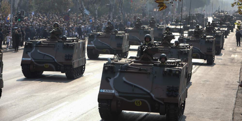 Δείτε live την παρέλαση της 28ης Οκτωβρίου με Rafale και Marder