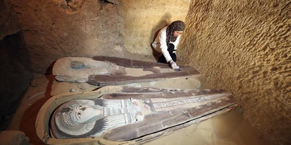 Τριάντα σαρκοφάγοι του 10ου π.Χ. αιώνα ανακαλύφθηκαν κοντά στο Λούξορ!