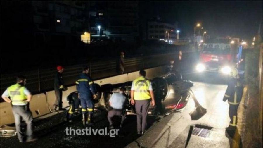 Τραγωδία στη Θεσσαλονίκη: Φρικτό τροχαίο με τρεις νεκρούς και 12 τραυματίες
