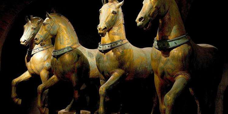 Τα άλογα στο μουσείο