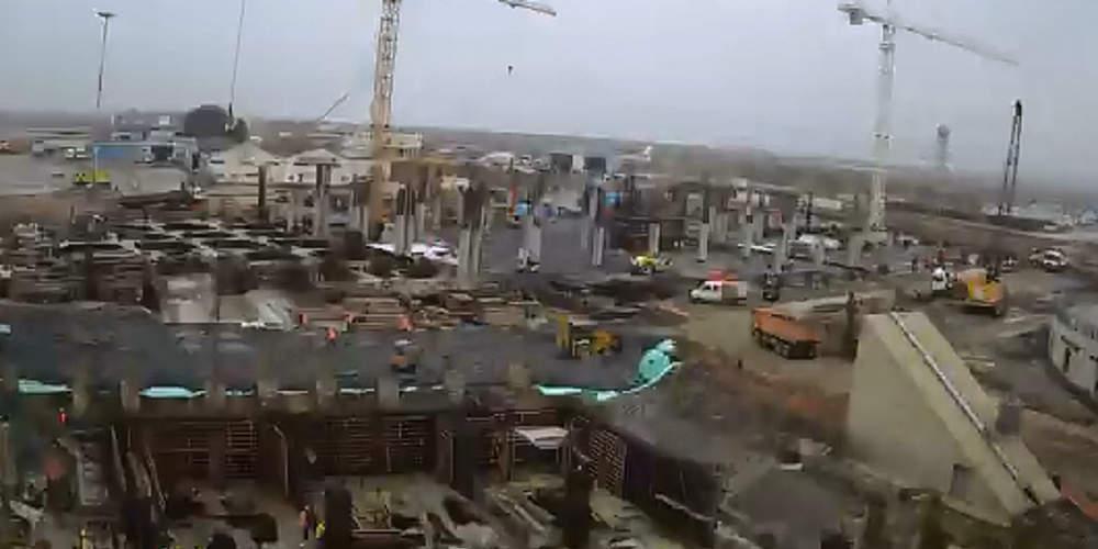 Timelapse βίντεο από την κατασκευή του τερματικού σταθμού στο αεροδρόμιο Μακεδονία