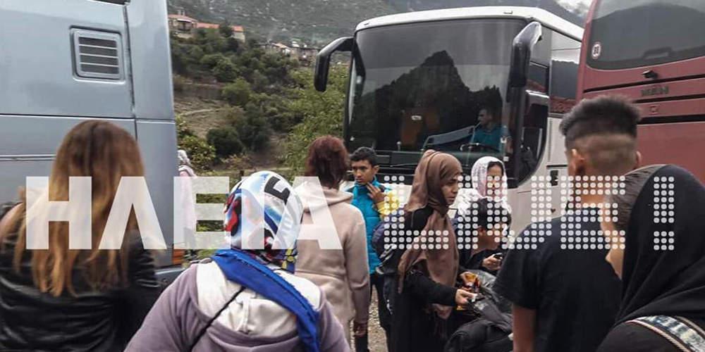 Αποχωρούν οι μετανάστες από το μοναστήρι της Κάτω Δίρβης – Κάτοικος επιτέθηκε στον διερμηνέα τους