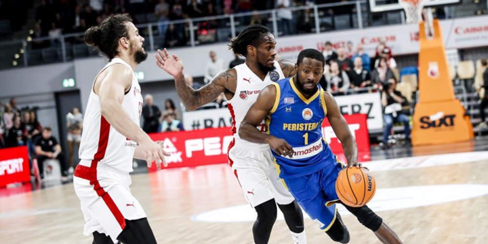 Basketball Champions League: Δεν κατάφερε το Περιστέρι κόντρα στη Μπάμπεργκ – ήττα με 72-69