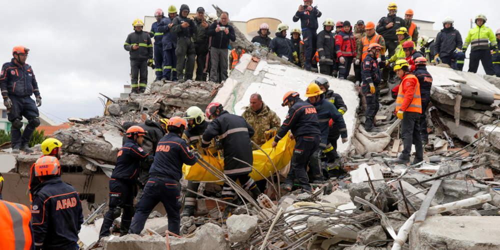 Σεισμός στην Αλβανία: Στους 50 νεκρούς έφτασε ο τραγικός απολογισμός