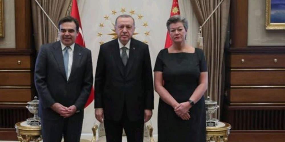 Στον Ερντογάν για το μεταναστευτικό ο Μαργαρίτης Σχοινάς [εικόνας]