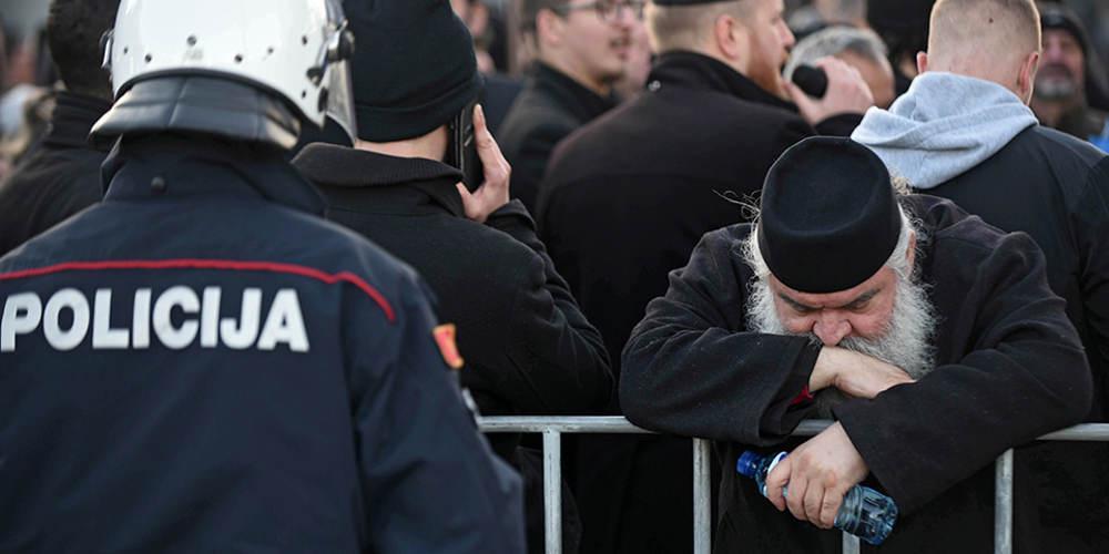 Χαμός στο Μαυροβούνιο: H Σερβική Ορθόδοξη Εκκλησία χάνει την περιουσία της