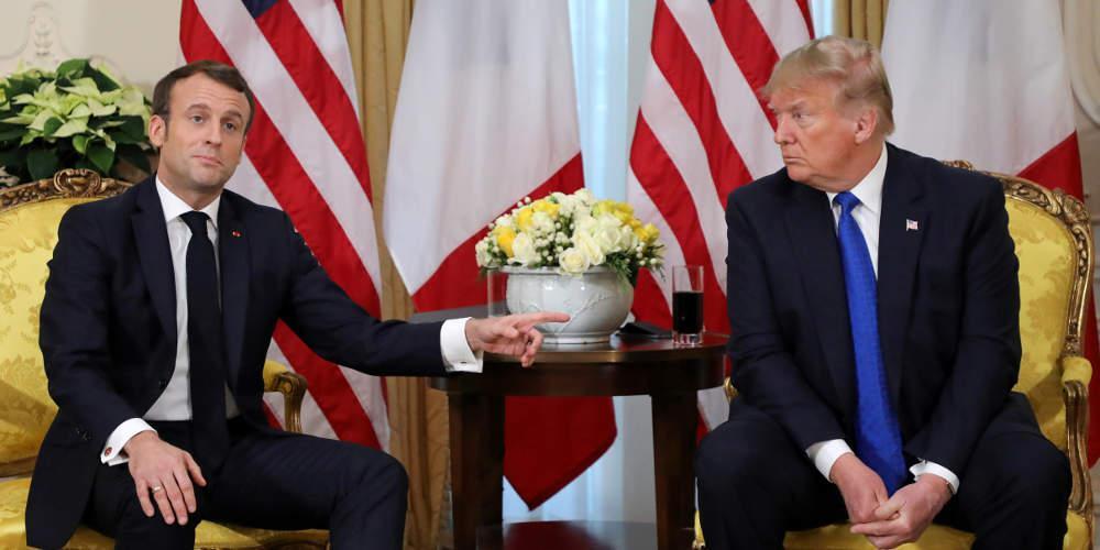 Απίστευτο: Τραμπ και Μακρόν τσακώθηκαν μπροστά στις κάμερες [βίντεο]