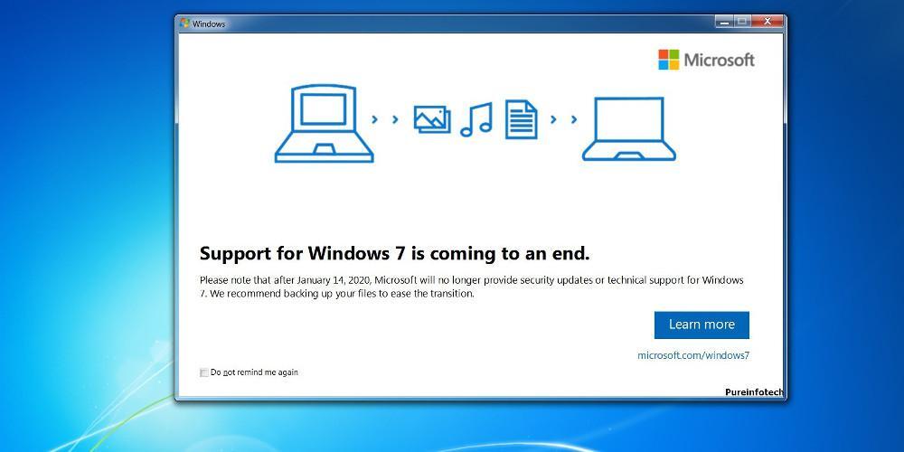 Windows 7: Η Microsoft σταματά από σήμερα την τεχνική υποστήριξη τους