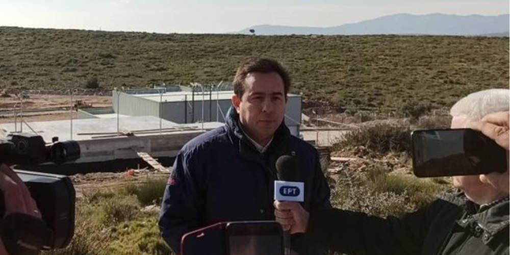 Μηταράκης: Ολοκληρώθηκε η πρώτη φάση των εργασιών σε Χίο και Μυτιλήνη