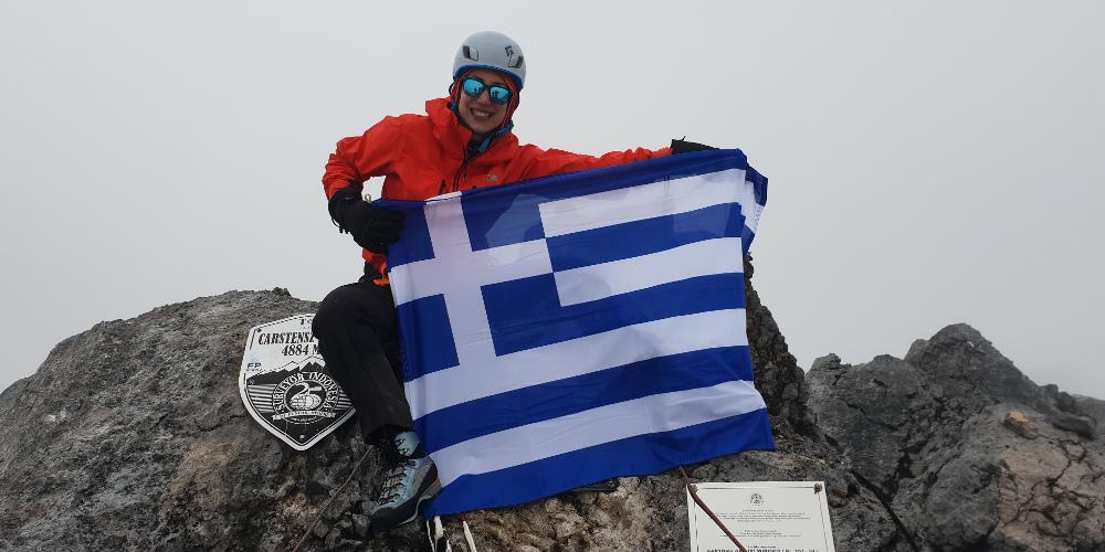 Η πρώτη Ελληνίδα που πετυχαίνει το επίτευγμα «7 Summits» project
