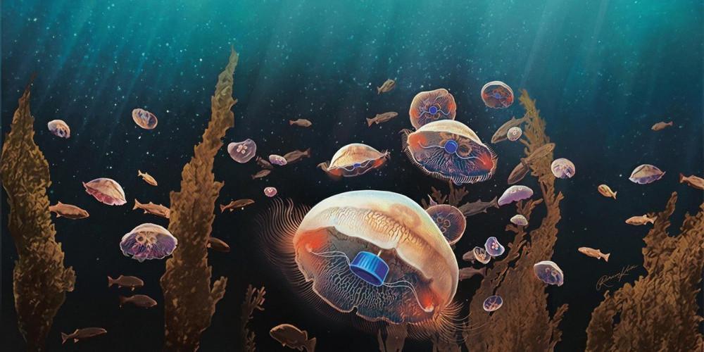 Δημιουργήθηκε η πρώτη βιονική μέδουσα – Κολυμπάει τρεις φορές πιο γρήγορα από την κανονική