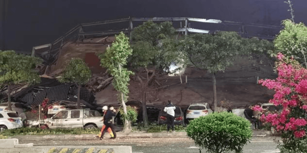 Στους 10 οι νεκροί από την κατάρρευση ξενοδοχείου στην Κίνα