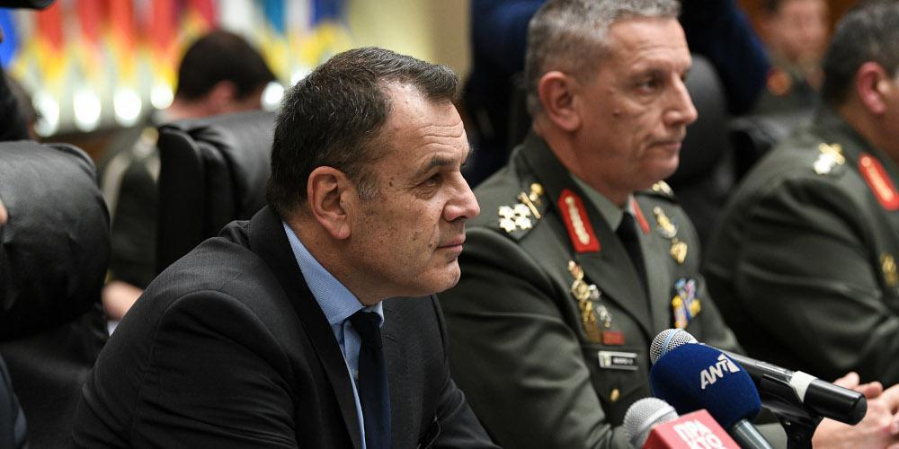 Νέα πρόκληση: Τουρκικά μαχητικά παρενόχλησαν το ελικόπτερο που μετέφερε τον Νίκο Παναγιωτόπουλο