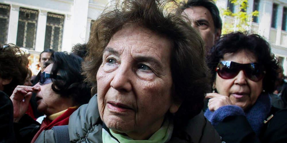 Σήμερα το τελευταίο «αντίο» στην Άλκη Ζέη στο α’ νεκροταφείο