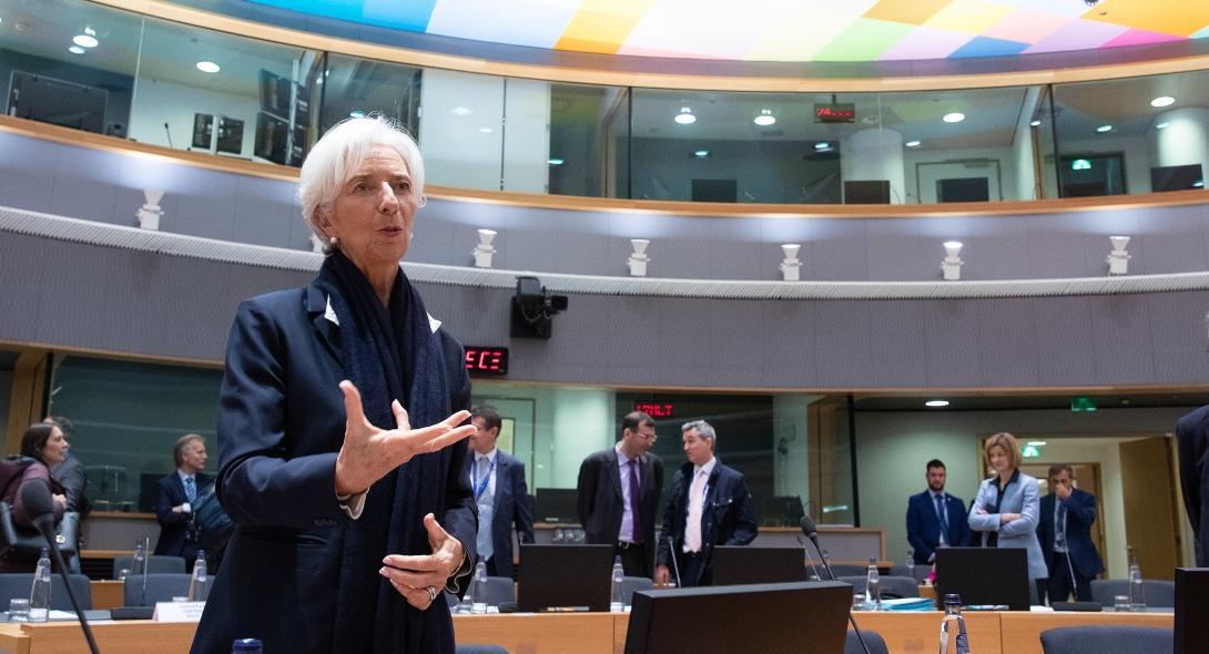 ΕΚΤ Ουκρανία ρωσικές τράπεζες Κριστίν Λαγκάρντ