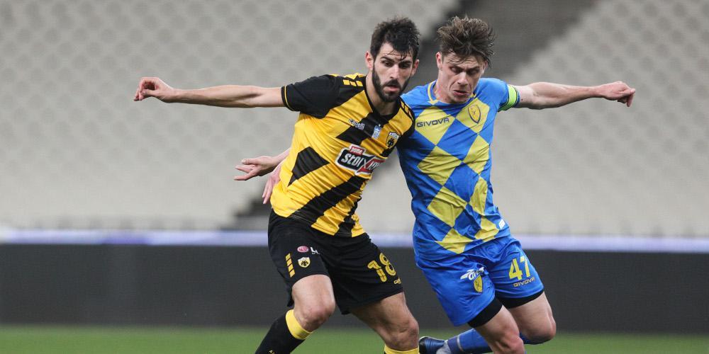 Κύπελλο Ελλάδας: Με «περίπατο» η ΑΕΚ στους «4» - 4-0 τον Παναιτωλικό