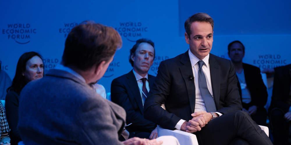 Παρουσία Μητσοτάκη στο Νταβός: Επενδύσεις στην Ελλάδα σε Ενέργεια, πράσινη οικονομία και τεχνολογία