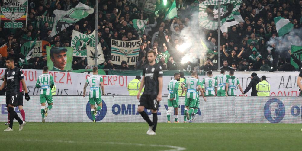 «Πράσινος τυφώνας» παρέσυρε τον ΠΑΟΚ στο ΟΑΚΑ - 2-0 ο Παναθηναϊκός στο ντέρμπι