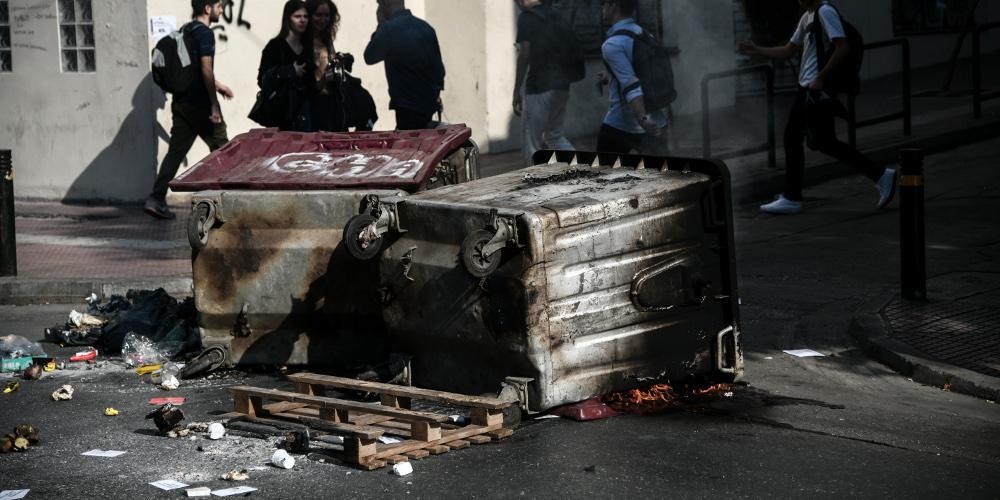 Ένταση στην ΑΣΟΕΕ - Κλειστή η Πατησίων