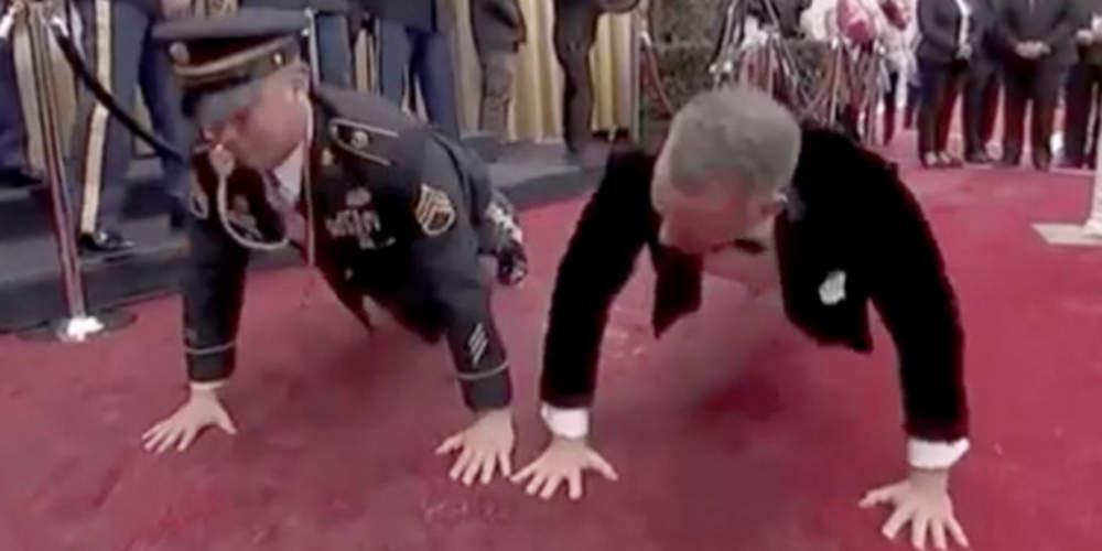 Όσκαρ 2020: Ο Τομ Χανκς «έπεσε» για κάμψεις στο κόκκινο χαλί