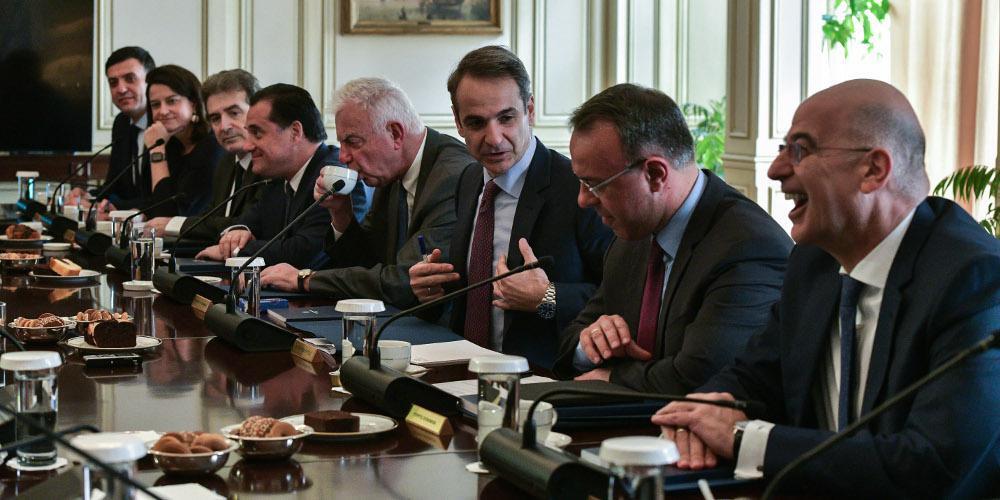 Συνεδριάζει την Τετάρτη το υπουργικό συμβούλιο