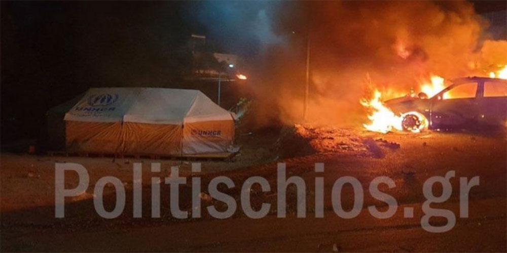 Χίος: Εννέα προφυλακιστέοι για τα επεισόδια στον καταυλισμό της ΒΙΑΛ