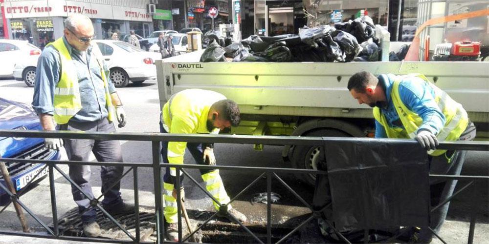 Τεχνικά έργα μέρα και νύχτα από τον Δήμο Αθηναίων στην «άδεια» πόλη