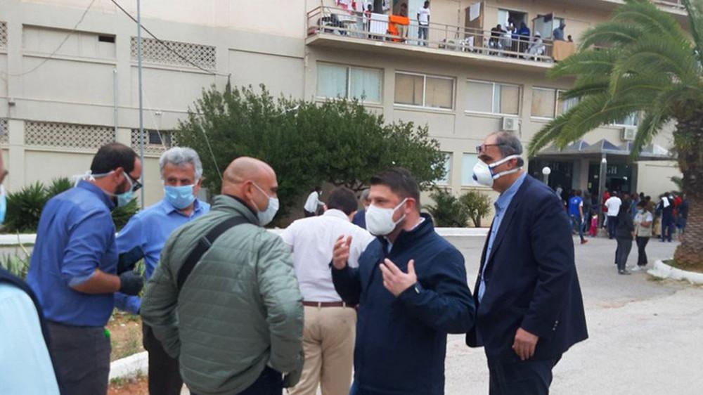 Κορωνοϊός- Κρανίδι: 150 κρούσματα στη δομή μεταναστών - Mεταβαίνει εκτάκτως ο Χαρδαλιάς,