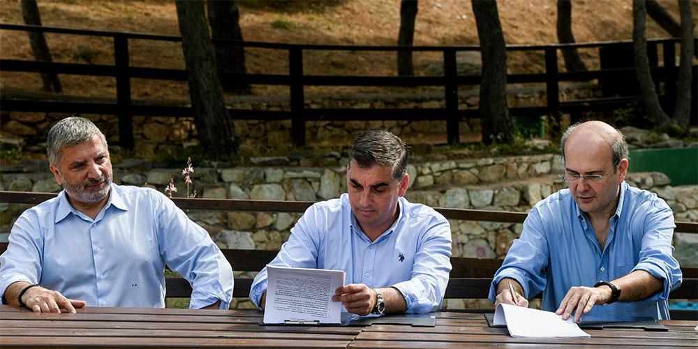 Μνημόνιο Συνεργασίας για τον Υμηττό: Δημιουργούνται μονοπάτια μήκους 90 χλμ.