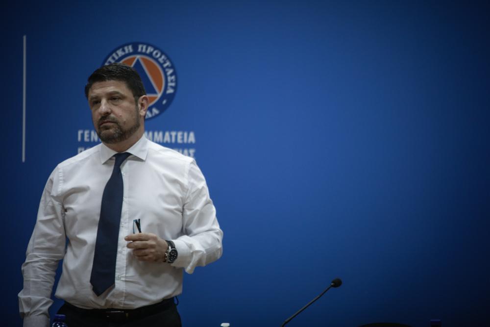 Στο Τατόι ο Νίκος Χαρδαλιάς - Αυτοψία στα έργα πυροπροστασίας