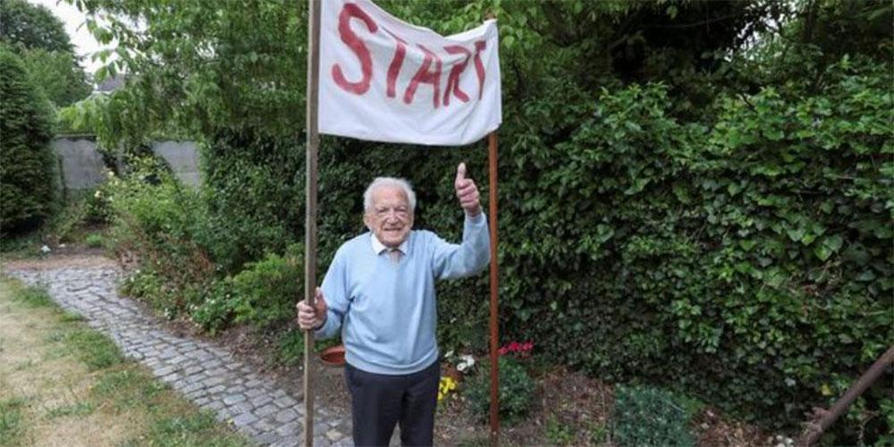 Η… δύναμη της ψυχής!: Μαραθωνοδρόμος ετών... 103 στη μάχη κατά του κορωνοϊού