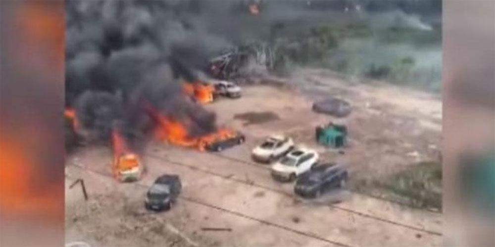 Έκρηξη βυτιοφόρου στην Κίνα: Τουλάχιστον 19 νεκροί και 200 τραυματίες